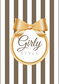 Girly Style-GOLDStripes12