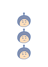 My thickened eyebrows ((ultramarine 8
