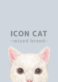 ICON CAT -Mixed breed cat- PASTEL BL/10