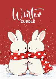 Winter Love Rabbits