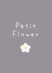 Petit Flower /Gray Violet.