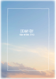 Creamy Sky 4 / Natural Style
