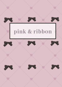 pink & ribbon