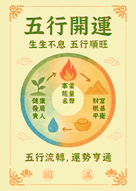 Five Elements Bring Good Luck 1N