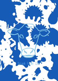 Splash Paint Cow 3