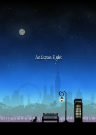 月夜空と街灯【改訂版】