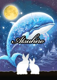 Atsuhiro Beautiful rabbit & whale