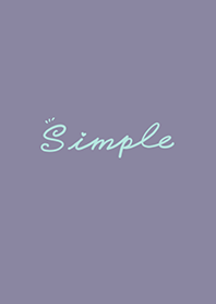 Simple Color J-gray purple (Gr8)