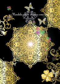 Mandala where dreams come true Gold