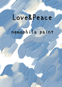 油絵アート【nemophila paint 38 】