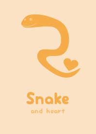 Snake & heart usudaidai