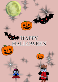 HAPPY HALLOWEEN beige