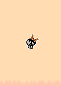 Simple Ribbon Skull 14