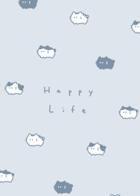 แมวตัวจิ๋ว / pale blue gray.