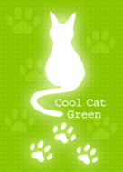 Cool cat green