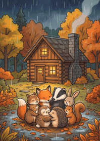 stampAI-autumn forest-tmTqPt