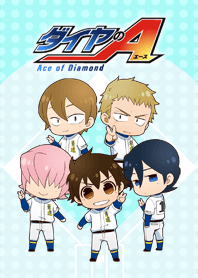 Ace Of Diamond 1 Line Theme Line Store