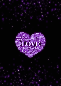 love heart! purple