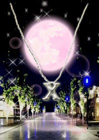 initial X(Strawberry Moon)