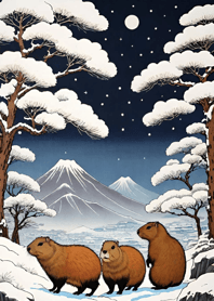 Ukiyo-e - Capybara 5bcb7E