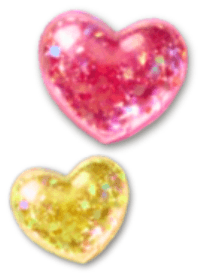 ぷっくり♥️キラキラ❤ハートのシール