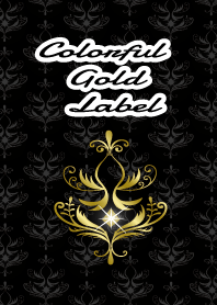 Colorful Gold Label