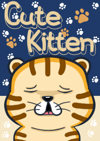 Cute Happy Kitten