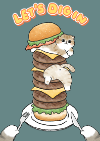 neko hamburger- neil blue