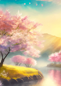 Beautiful real scenery(Spring-557)