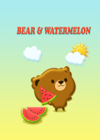Bear & Watermelon