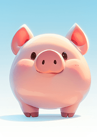 Adorable little piglet JP