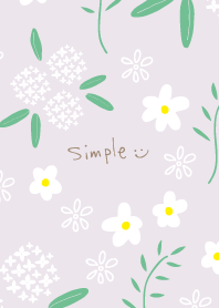 White flowers and leaves23 from Japan