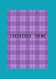 DUSTY PURPLE CHECKERED THEME-VIRIDIAN