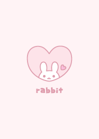 Rabbits Heart [Pink]