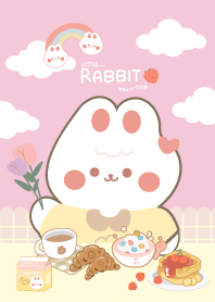 กระต่ายน้อยริบบี้ : สีชมพูพีช