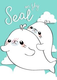 แมวน้ำน้อยบนท้องฟ้า