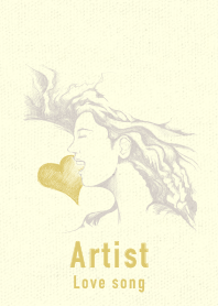 Artist 愛の歌 オーキッドホワイト