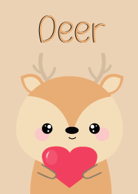 Simple Pretty Deer