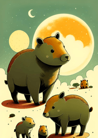 Ukiyo-e - Capybara 860DE2
