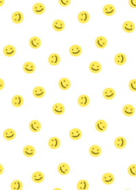 mini smile face (yellow)