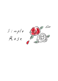 簡單 玫瑰