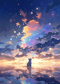 仰望宇宙星空的貓❤