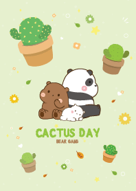 Three Bears Cactus Day Lovely