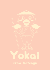 Yokai Crow Kotengu Beige WHT