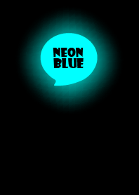 Love Neon Blue Light Theme
