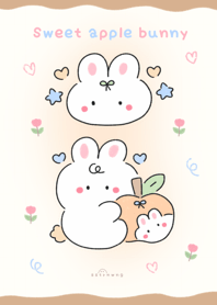 Sweet apple bunny  :) :)