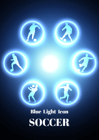 Blue Light Icon SOCCER Ver.2
