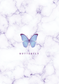 Marble and butterflies Dull purple40_2