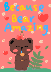Because bear cute amazing