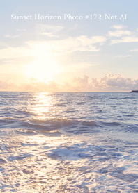 Sunset Horizon Photo #172 Not AI